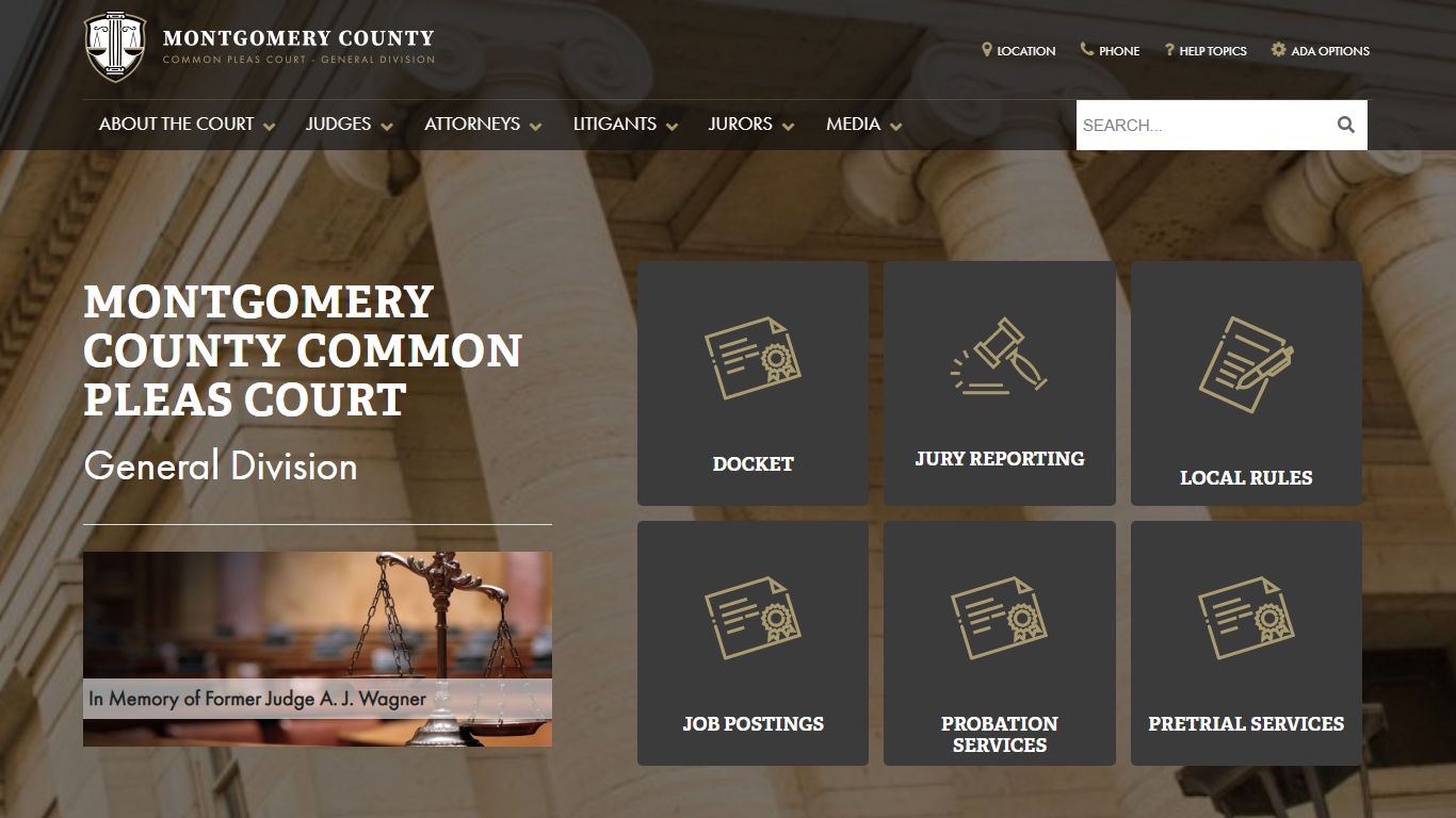 Montgomery County Common Pleas Court – Justly serving Montgomery County ...